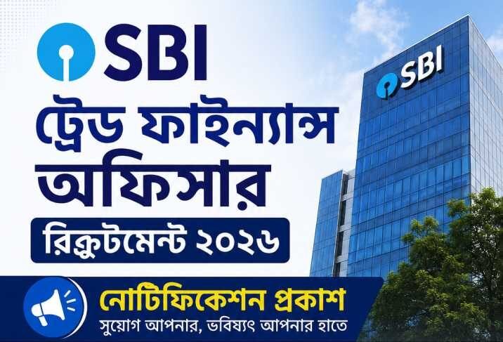 SBI Trade Finance Officer Recruitment 2026