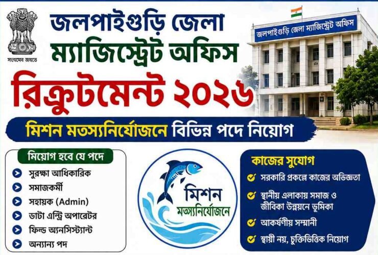 Jalpaiguri District Magistrate Office Recruitment 2026